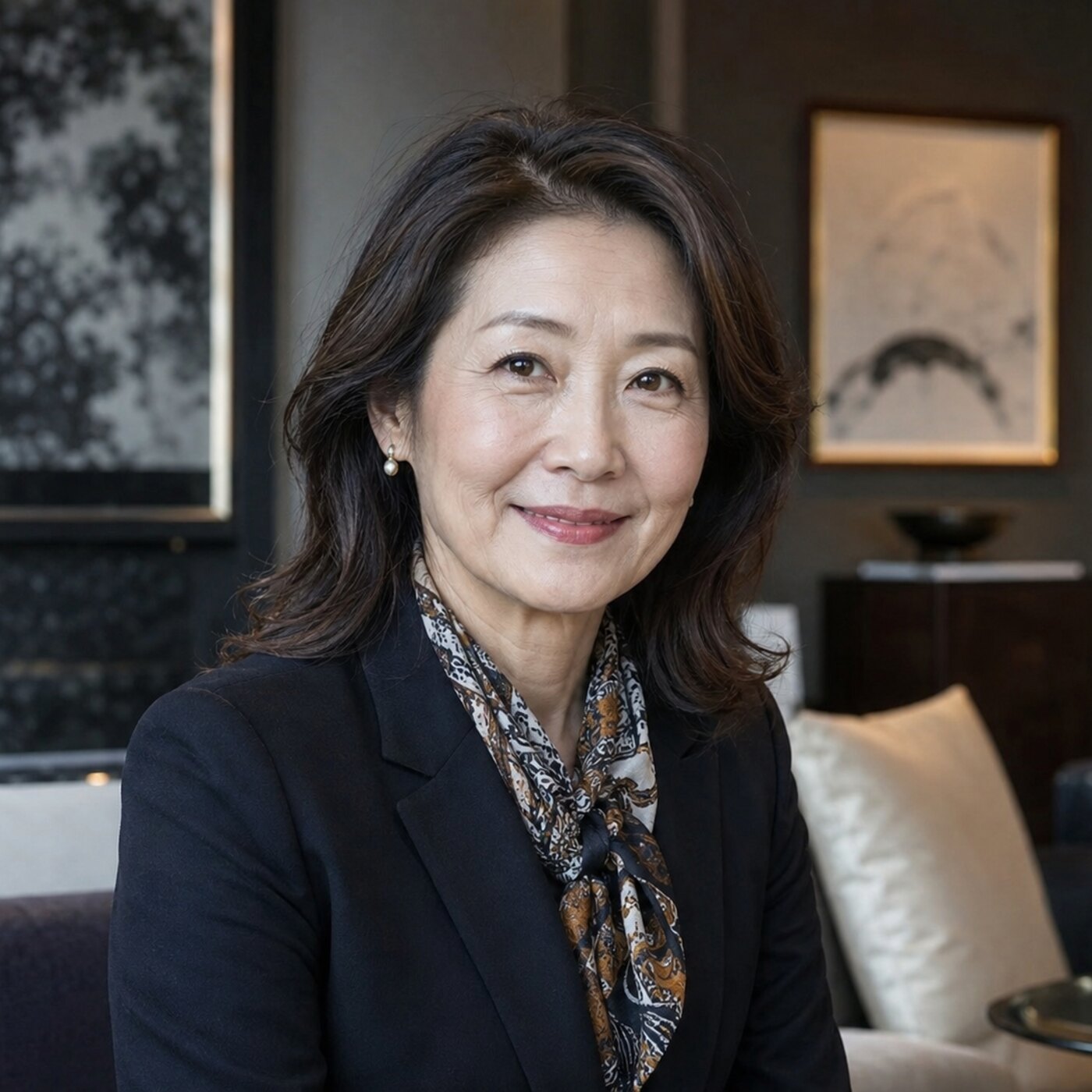 水瀬 朋子氏のポートレート